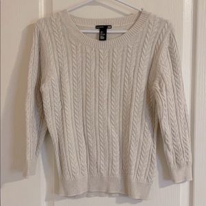Knit sweater